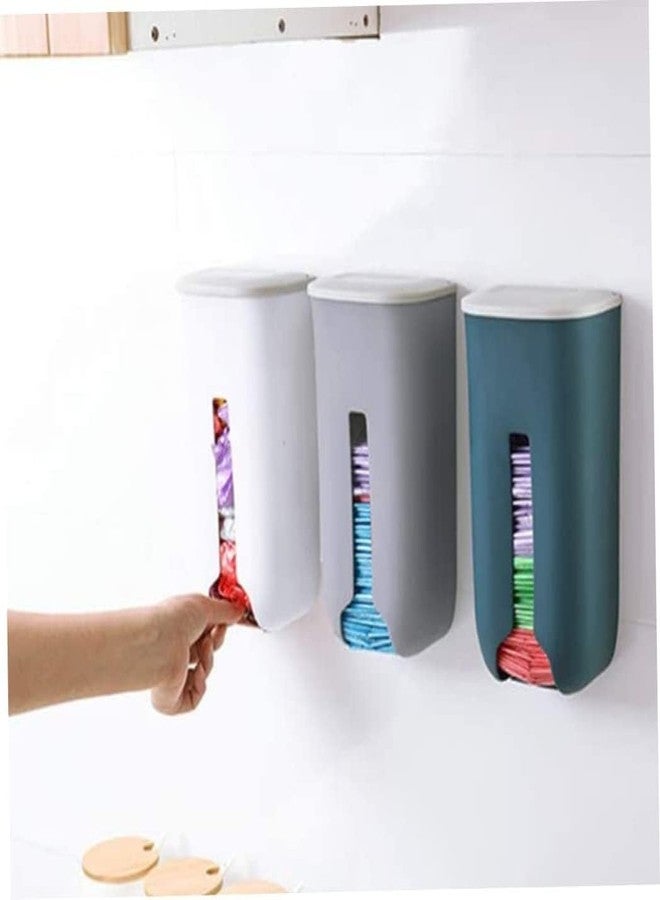 RATEHALF Kitchen Grocery Plastic Bag Holder and Dispenser Garbage Bag Dispenser Storage Box for Plastic Bags - Bag Saver Bag Storage for Plastic Bags - Image 4